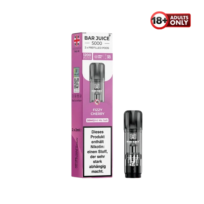 Bar Juice Prefilled Pod Fizzy Cherry